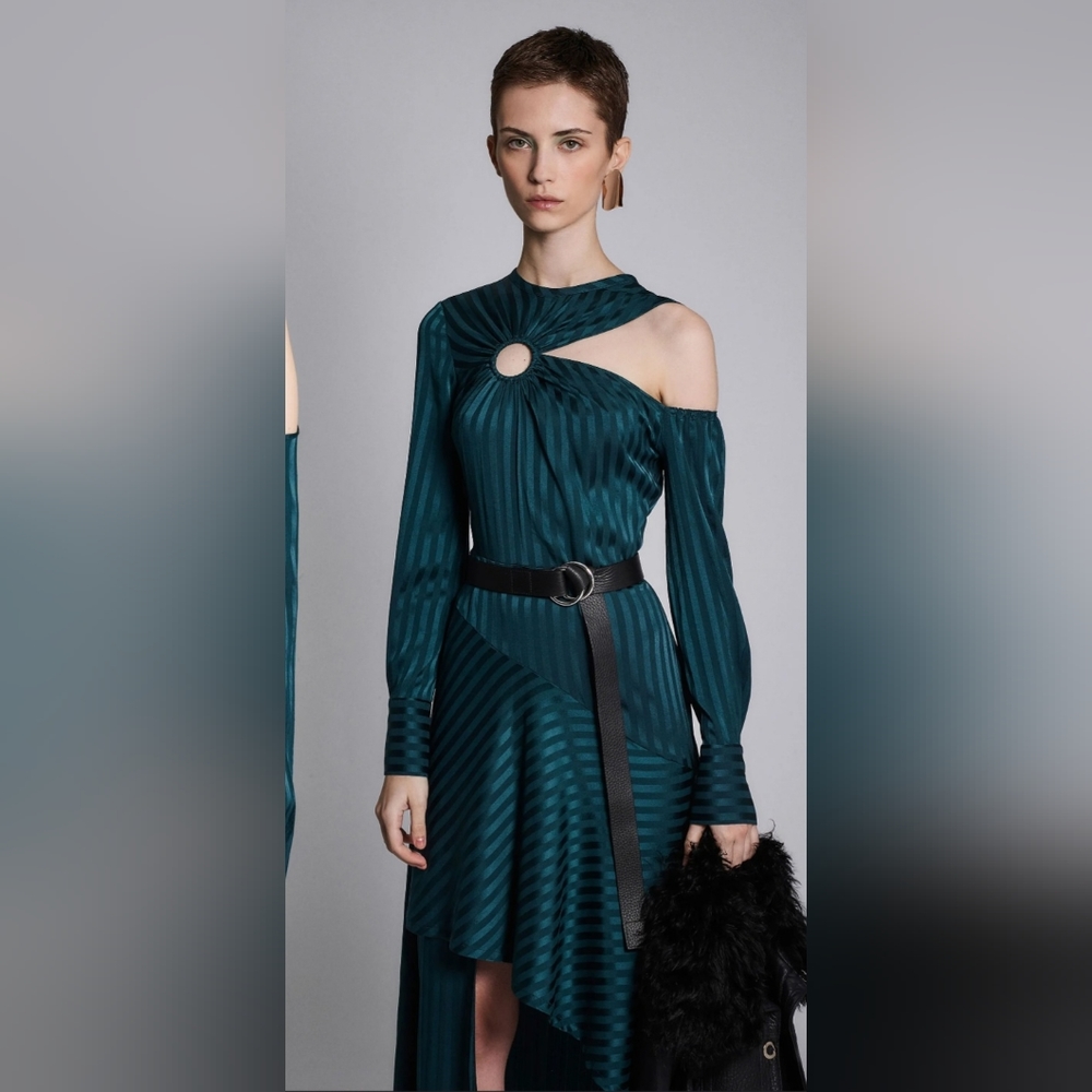 ⭐️ NWT Yigal Azrouel fall 2018 dress size 4 msrp 1200